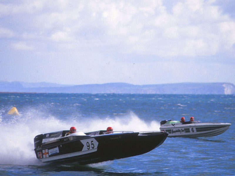 Powerboat racing in Guernsey